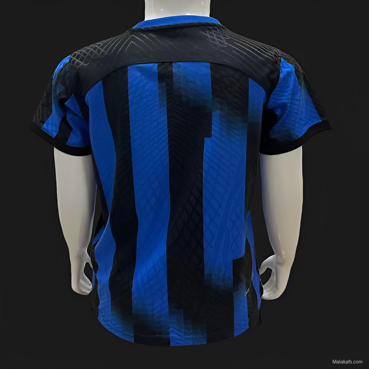 Player Version 23/24 Kids Inter Milan Home Jersey