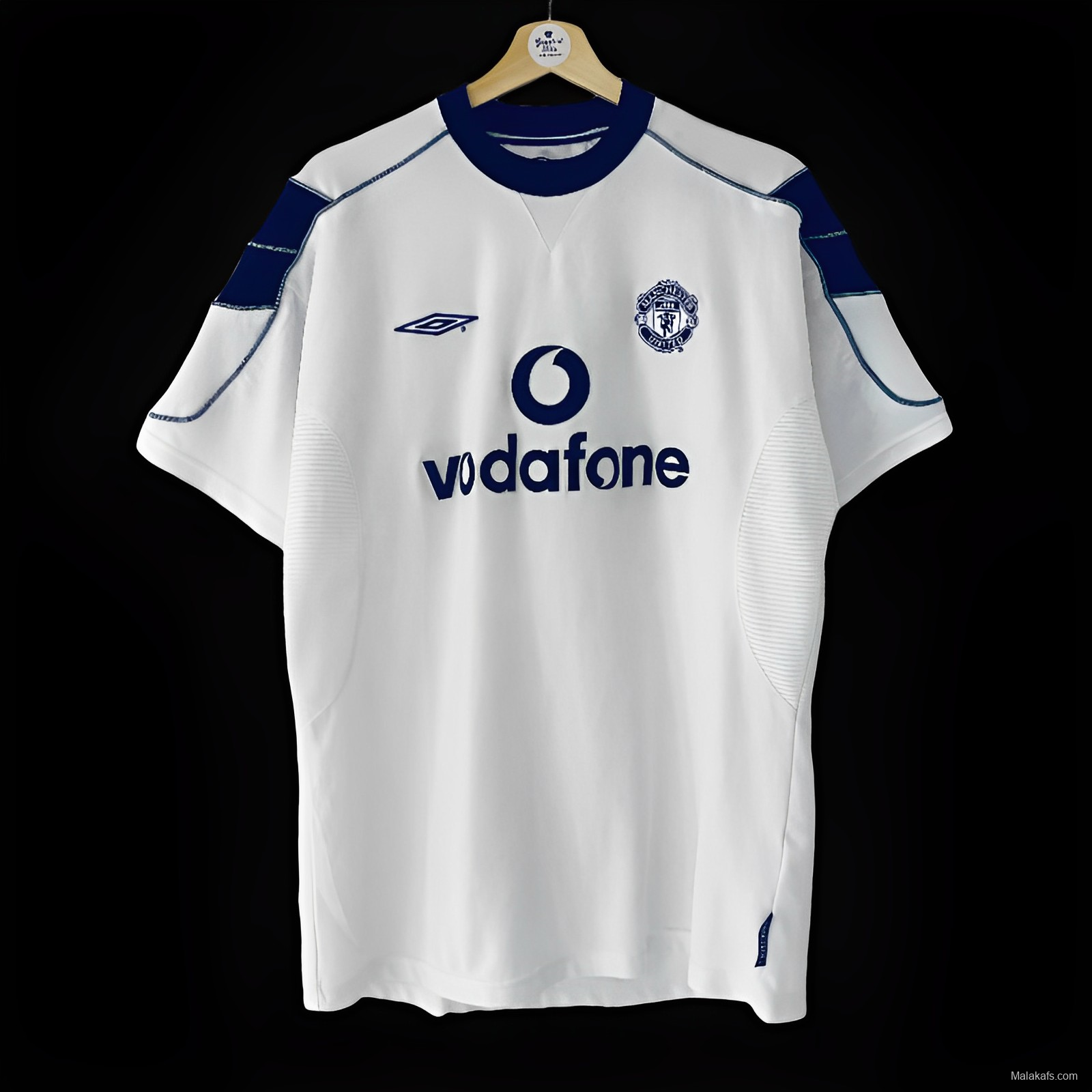 Retro 00/1 Manchester United Away White Jersey