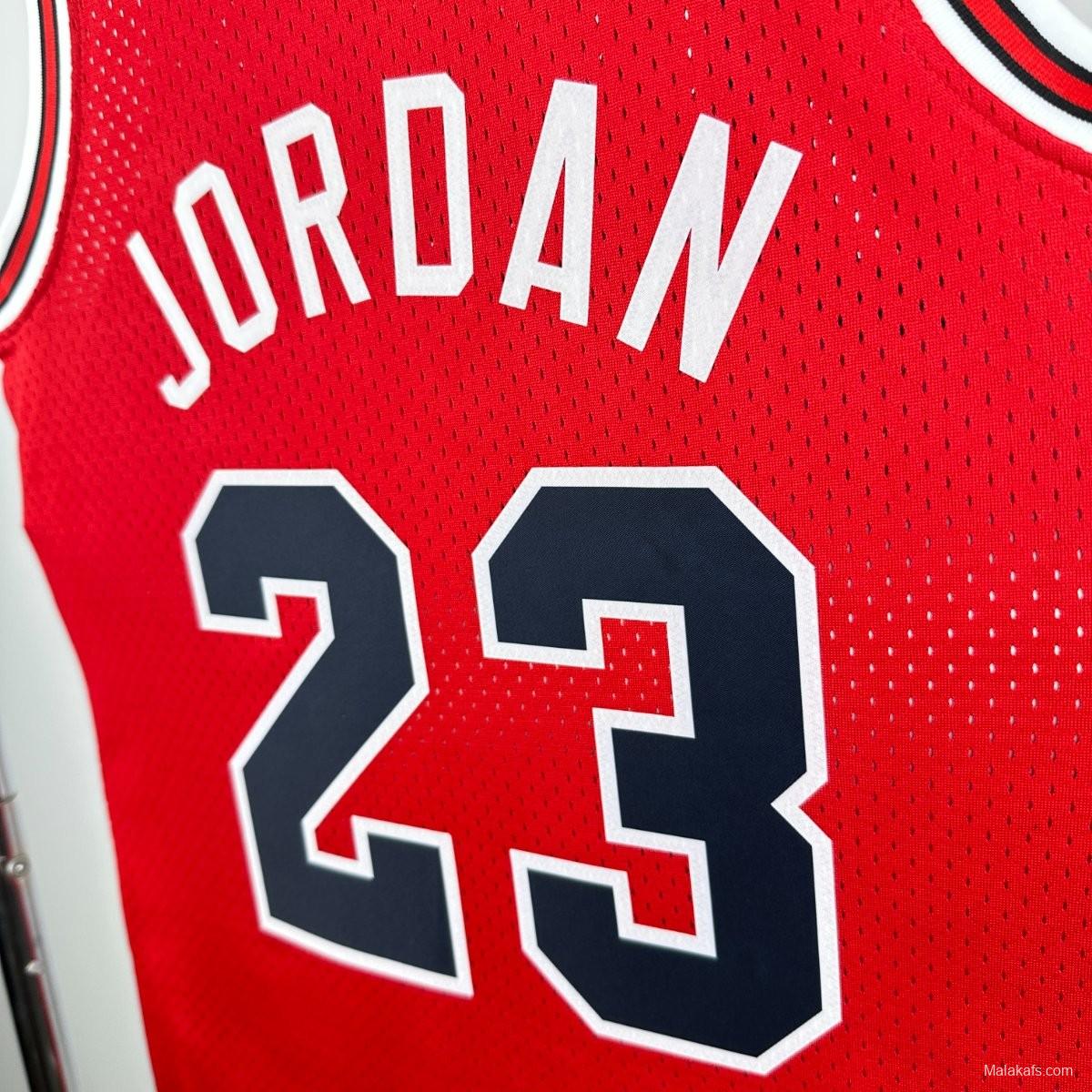 Chicago Bulls #23 Michael Jordan Mitchell & Ness 1984/85 Hardwood Classics Jersey