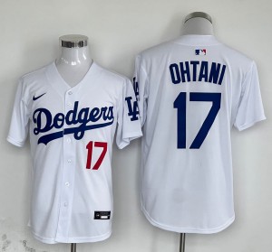 Los Angeles Dodgers 2024 White Jersey #17 Ohtani