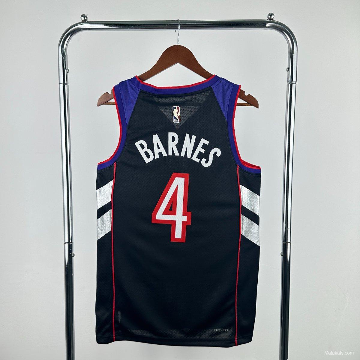 Toronto Raptors Barnes #4 2024/25 Classic Edition Jersey