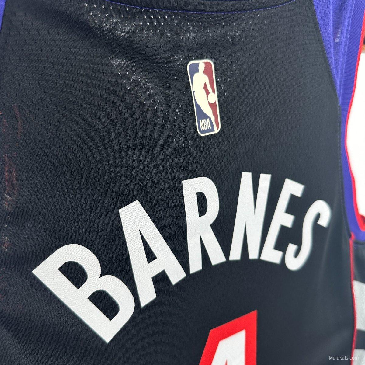 Toronto Raptors Barnes #4 2024/25 Classic Edition Jersey