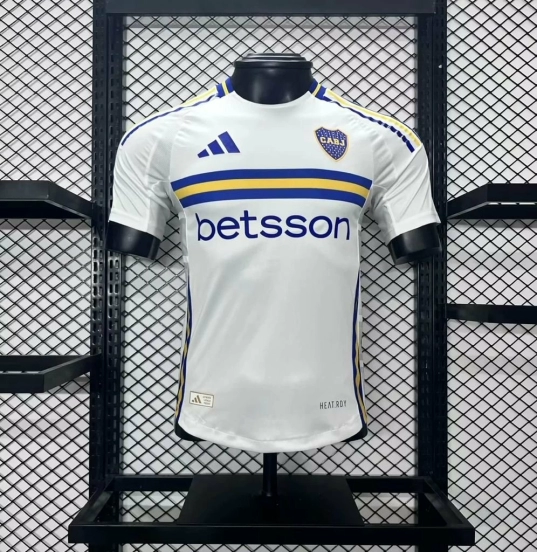 Player Version 24/25 Boca Juniors Away White Jersey