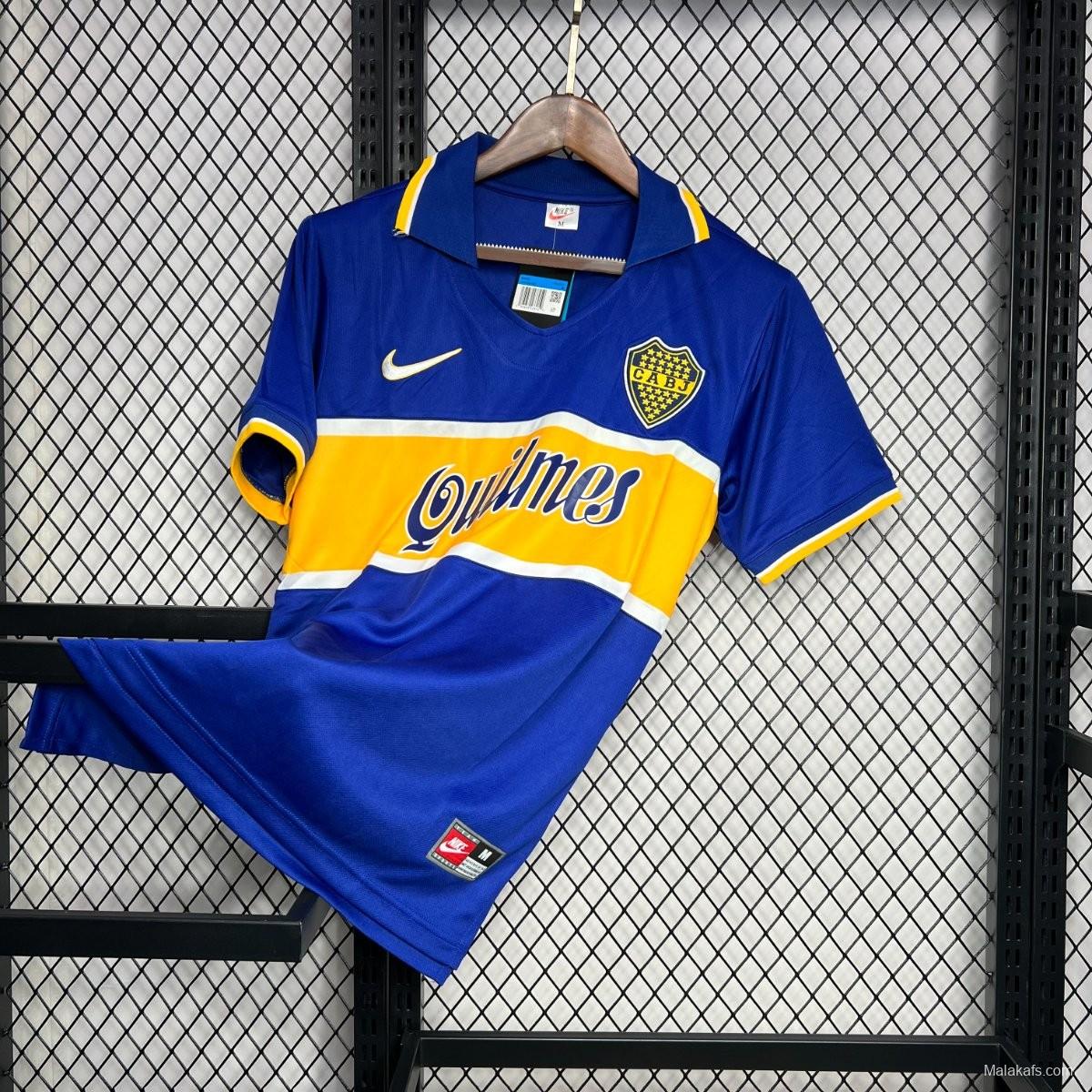 Retro Boca Juniors 1995/96 Home Jersey