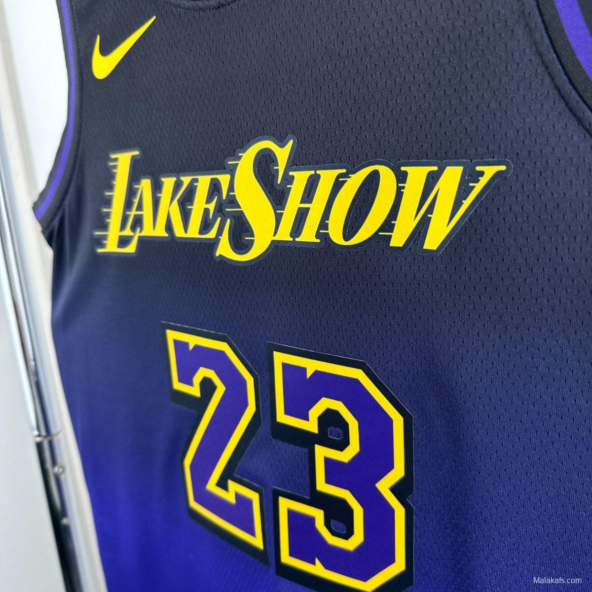 Los Angeles Lakers Lebron James #23 2024/25 City Edition Jersey