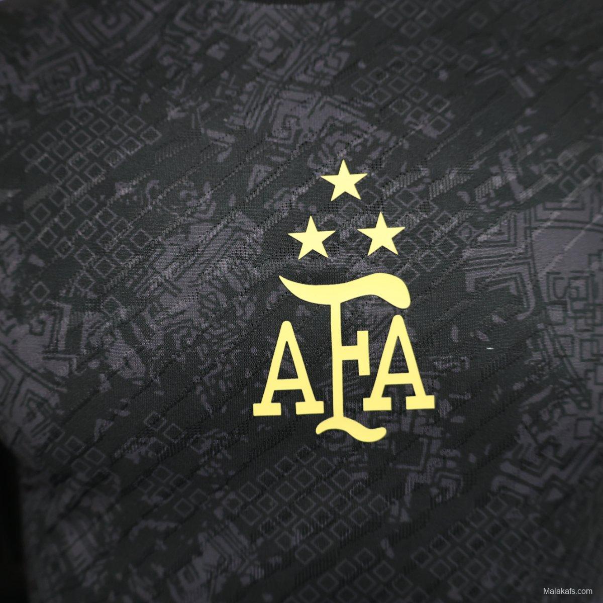 3 Stars 2023 Argentina Black Training Jersey