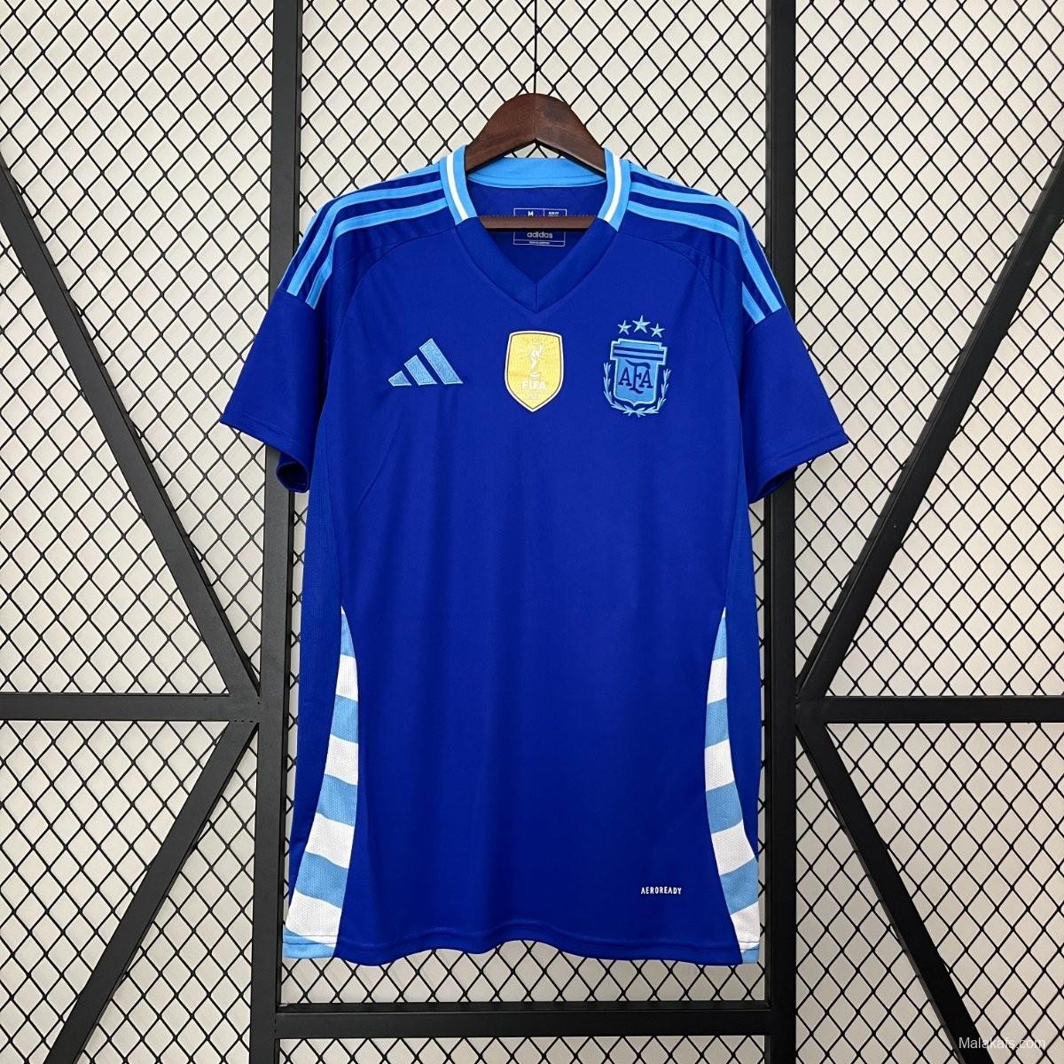 2024 Argentina Away Blue Jersey