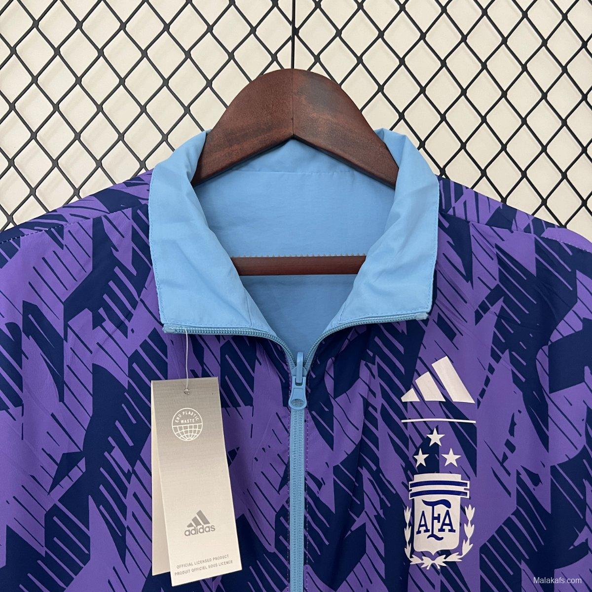 2024 Argentina Reversible Jacket Windbreaker