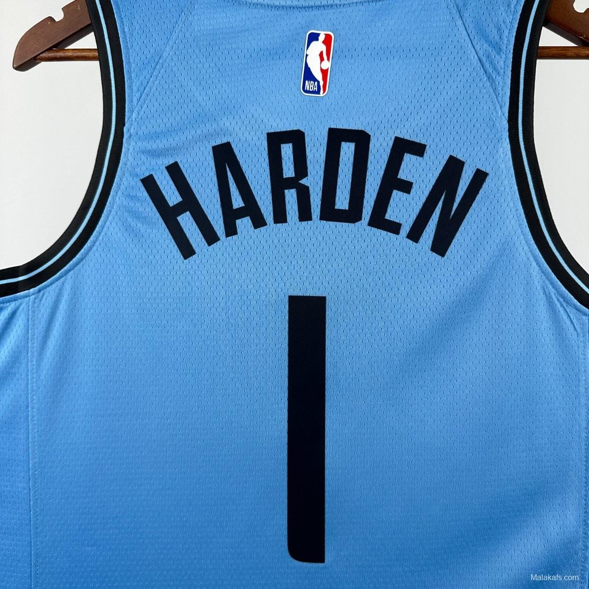 Los Angeles Clippers Harden #1 2024/25 City Edtion Jersey