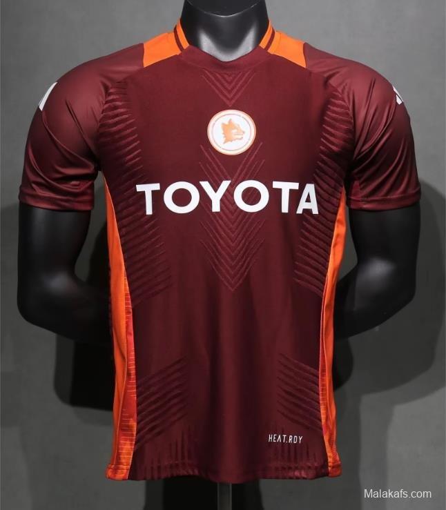 Player Version 24/25 AS Roma Home Pre-Match Jersey