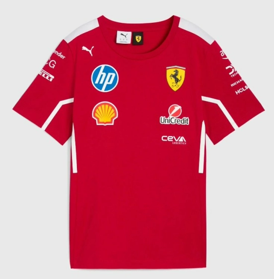Ferrari F1 Team 2025 jersey