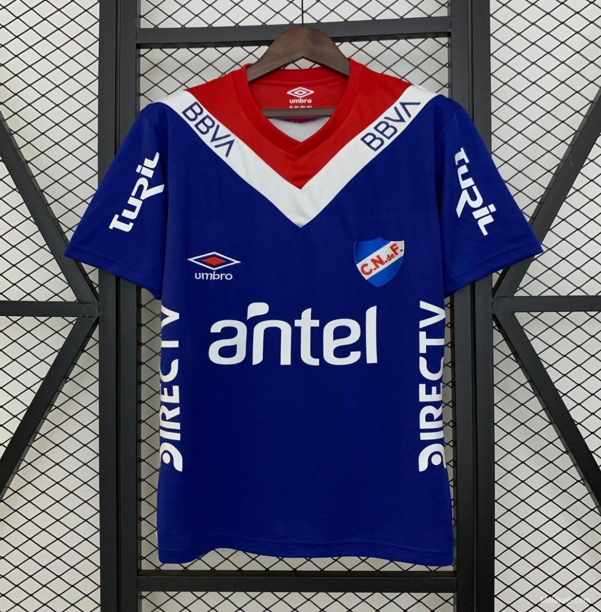 25/26 Uruguay Club Nacional Blue Pre-Match Jersey