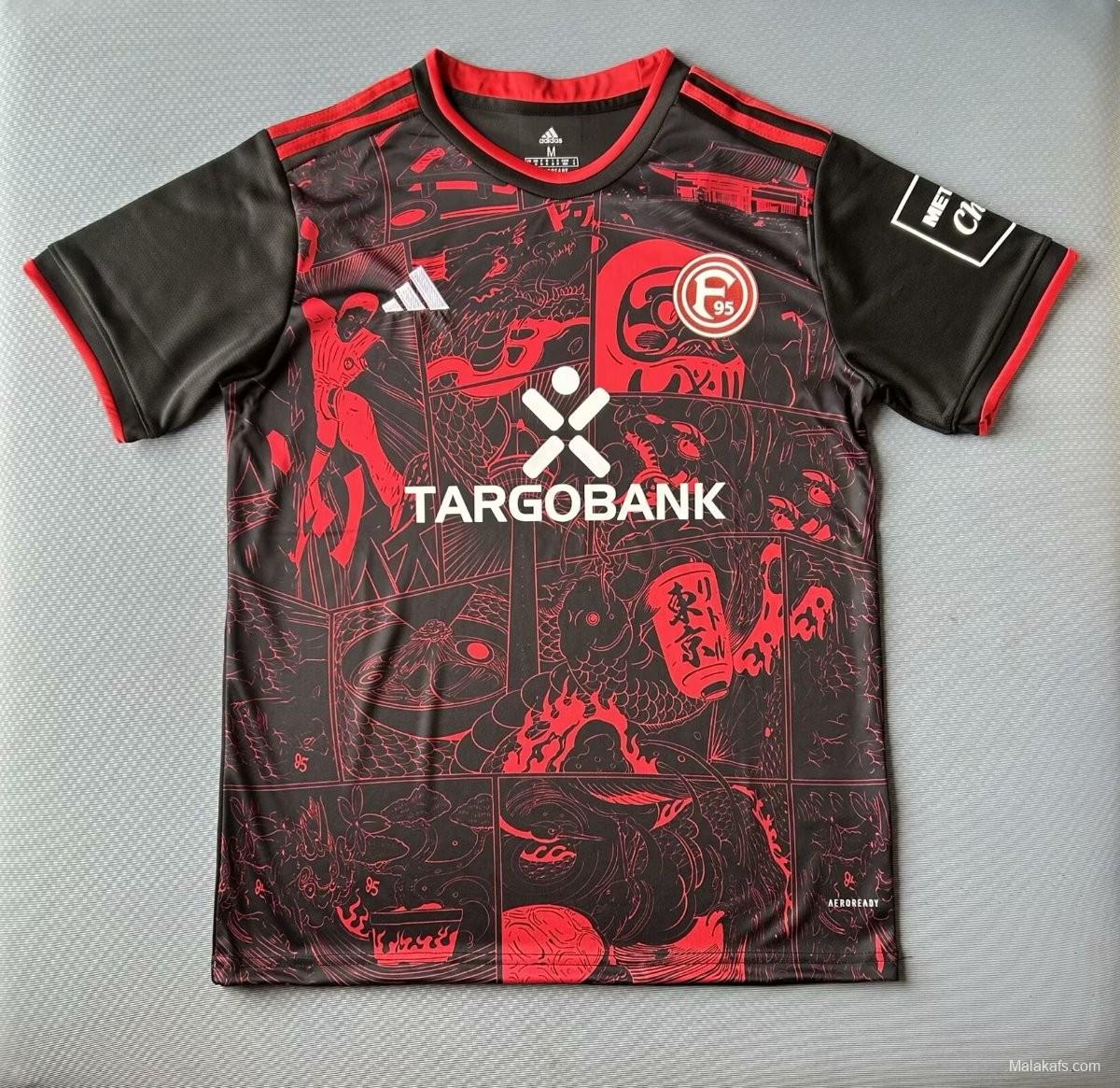 24/25 Fortuna Düsseldorf Daruma Black Jersey