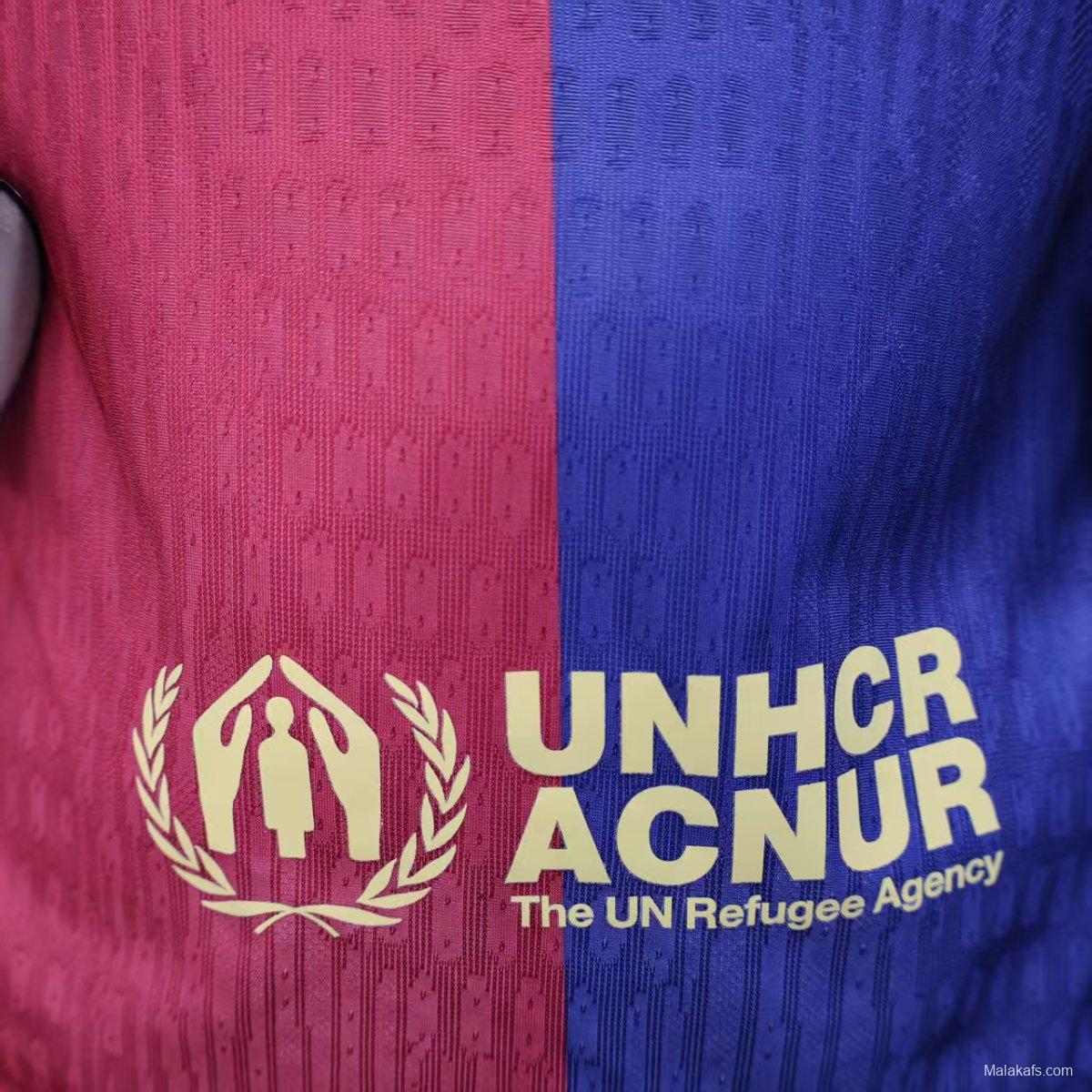 Player Version 24/25 Barcelona x Travis Scott Home Jersey