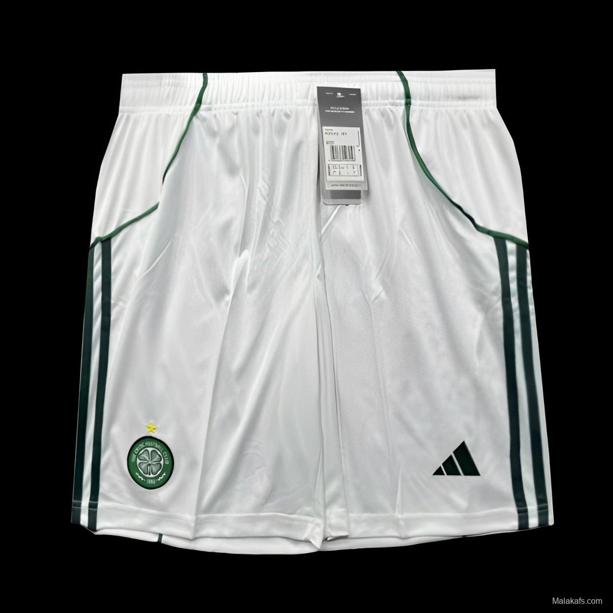 25/26 Celtic Home Shorts
