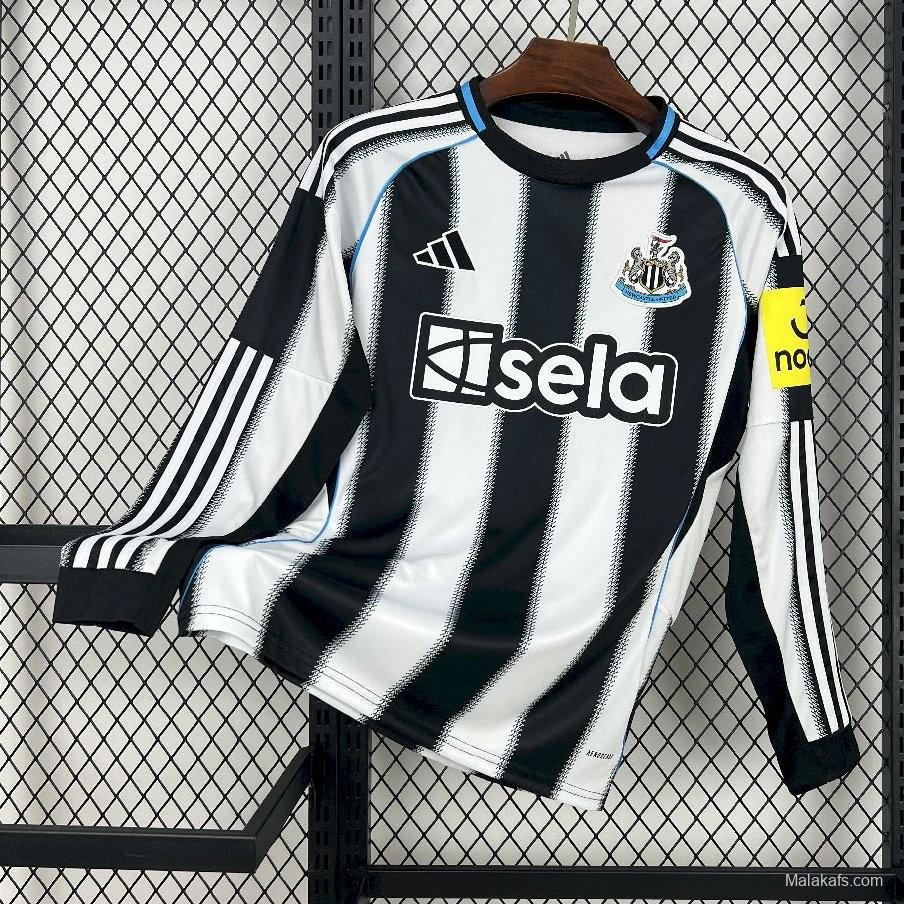 25/26 Newcastle United Home Long Sleeve Jersey