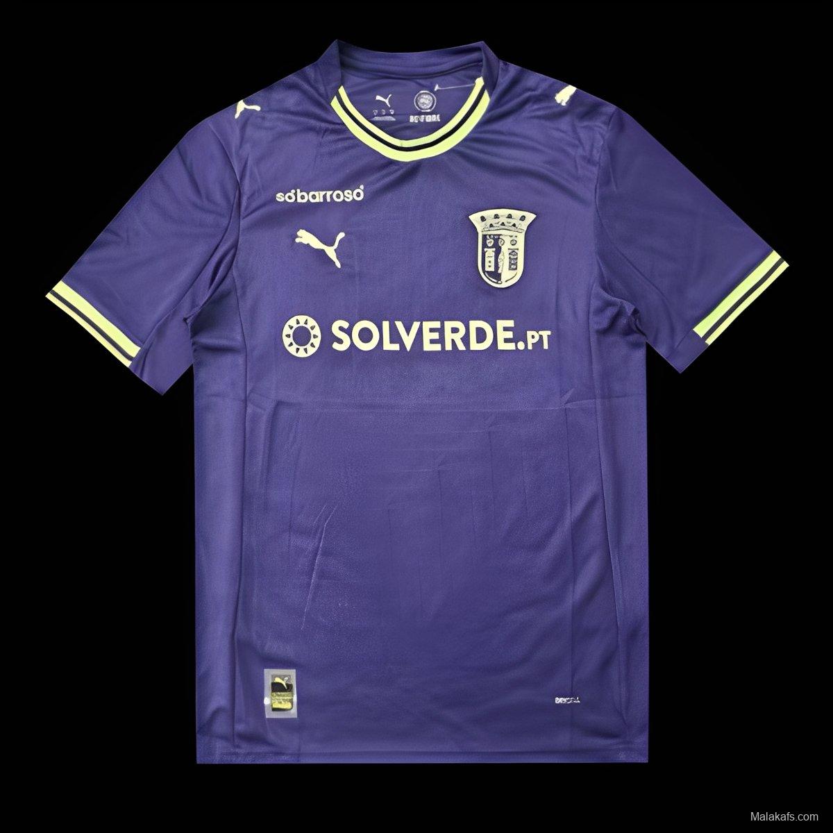 25/26 Braga Third Purple Jersey