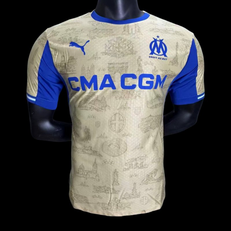 Player Version 25/26 Olympique Marseille Forth Jersey