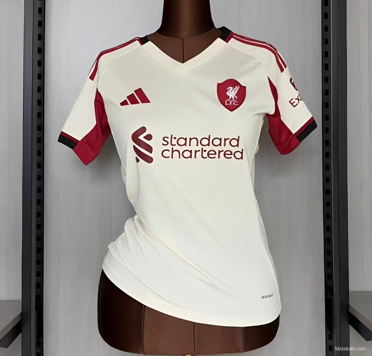 25/26 Women Liverpool Away Jersey