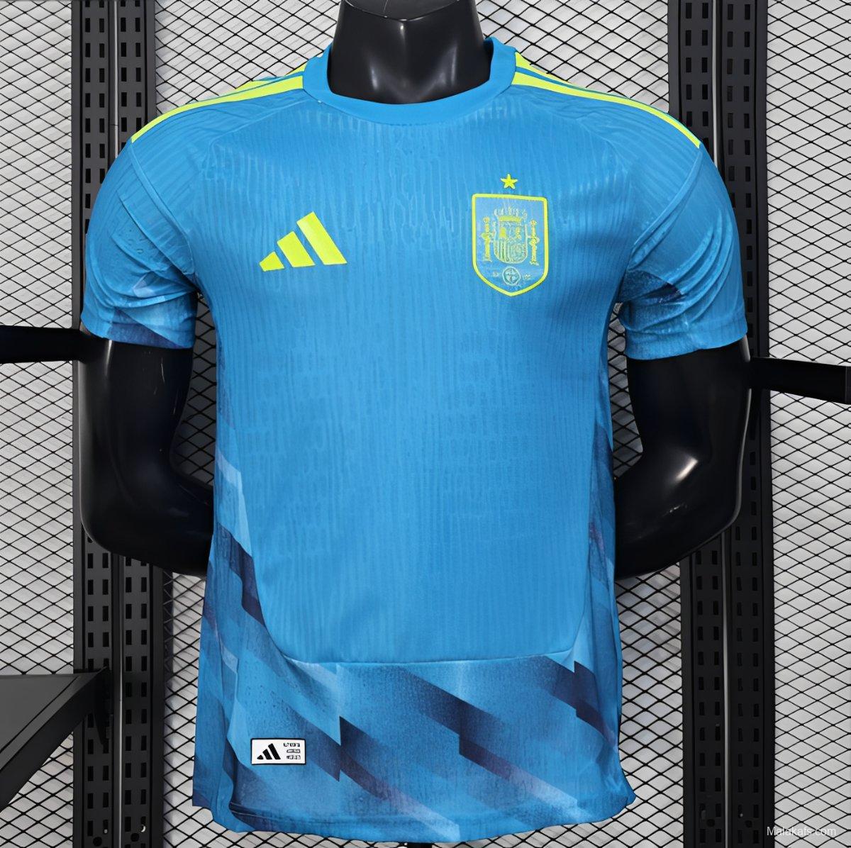 2026 Player Version Spain Away Blue Jersey
