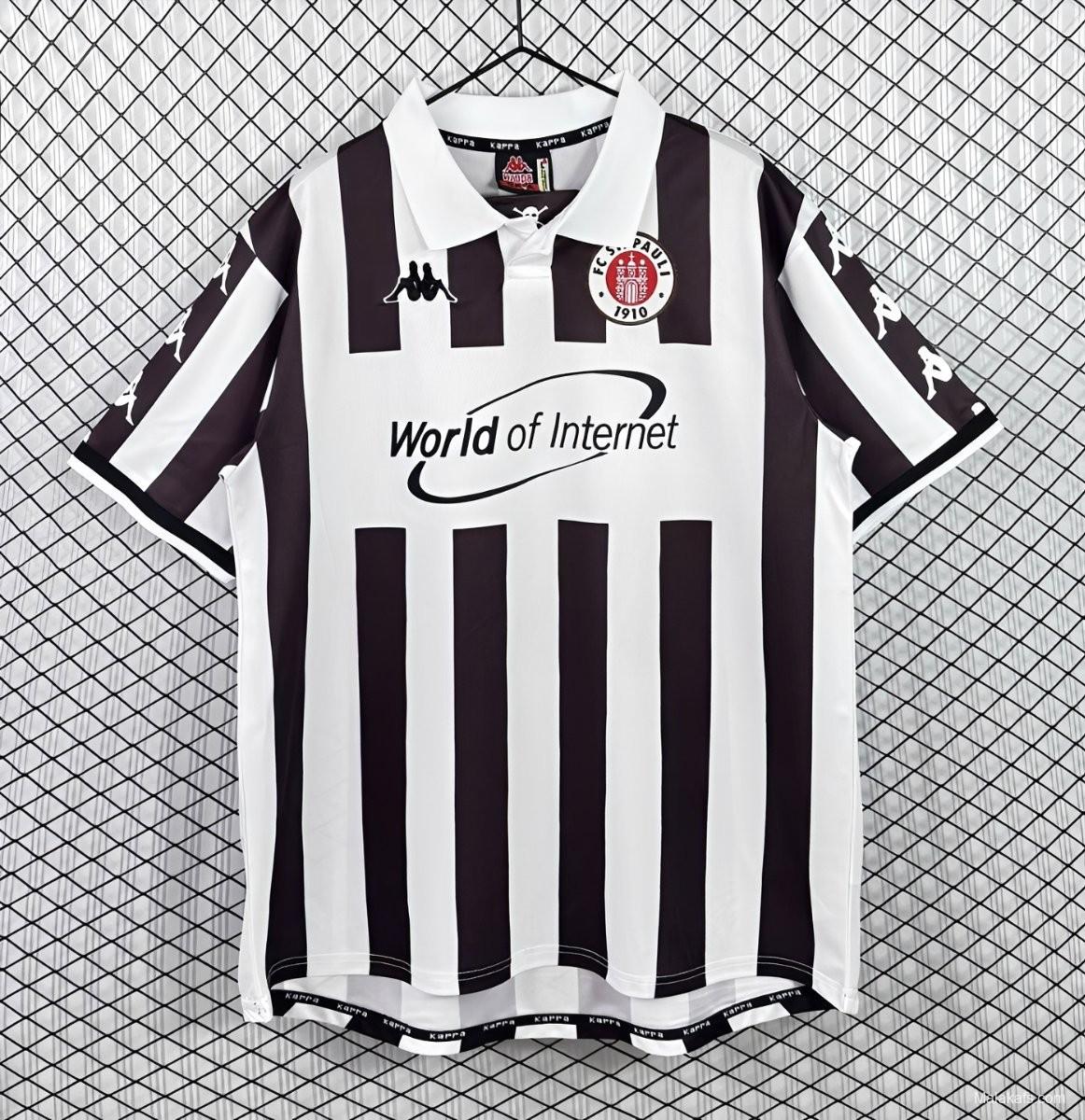 Retro 00/01 St. Pauli Home Jersey