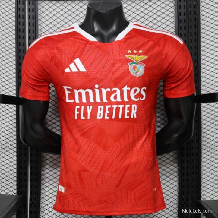 Player Version 26/27 SL Benfica Home Red Jersey