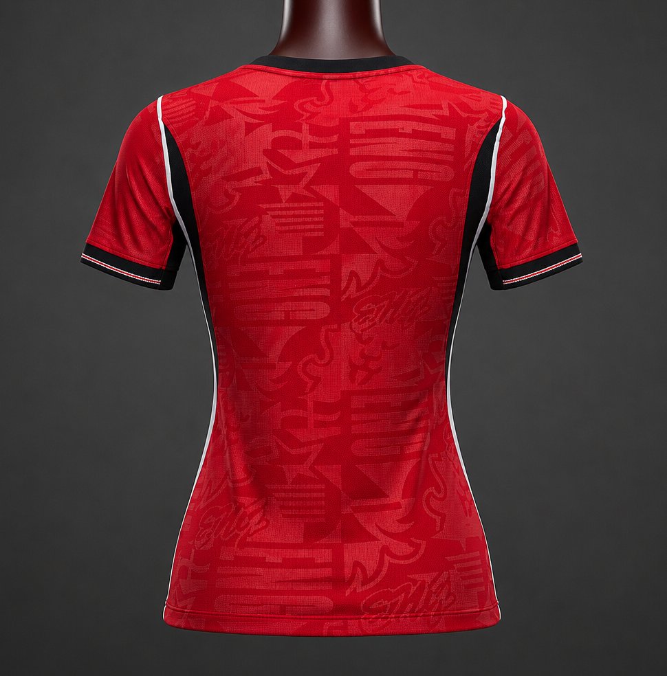 2026 Women England Away Red Jersey