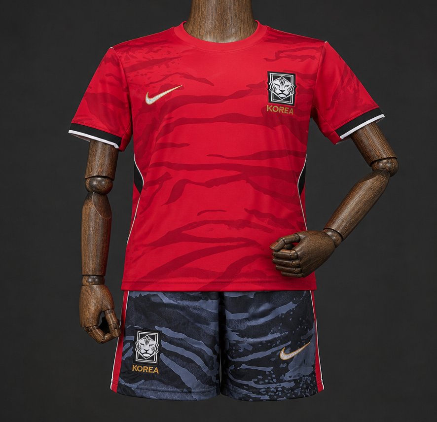 2026 Kids South Korea Home Jersey