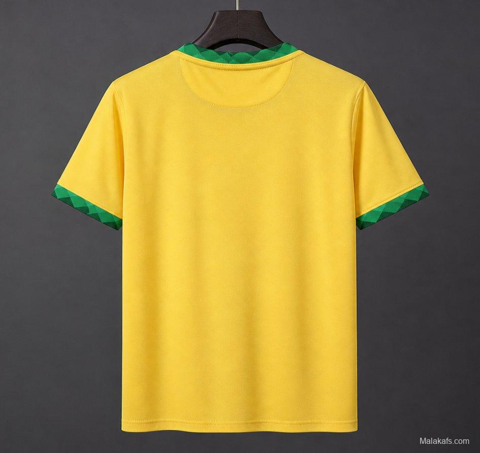 Retro 2021 Brazil Home Jersey