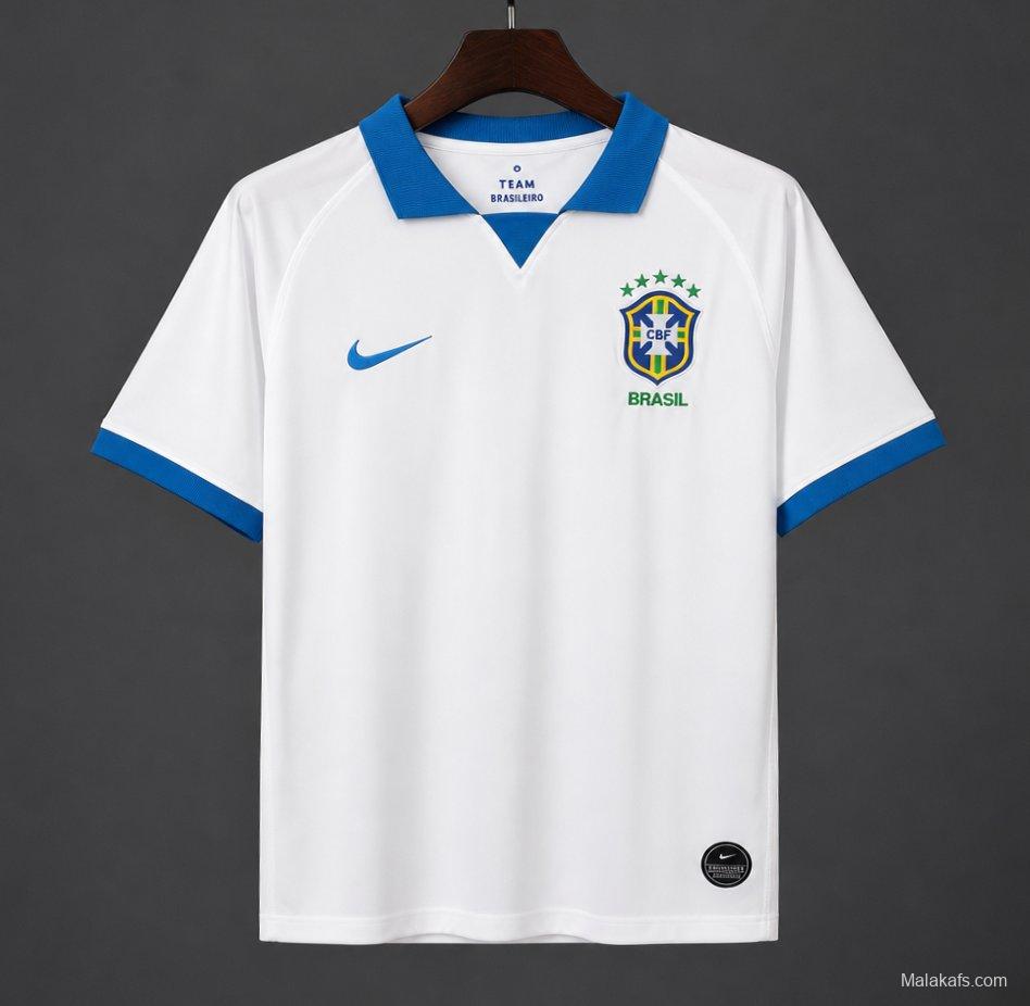 Retro 2020 Brazil Away Jersey