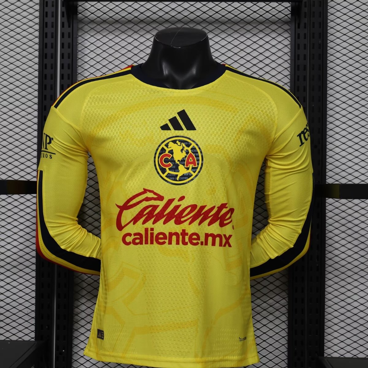 Player Version 26/27 Club America Home Long Sleeve Jersey