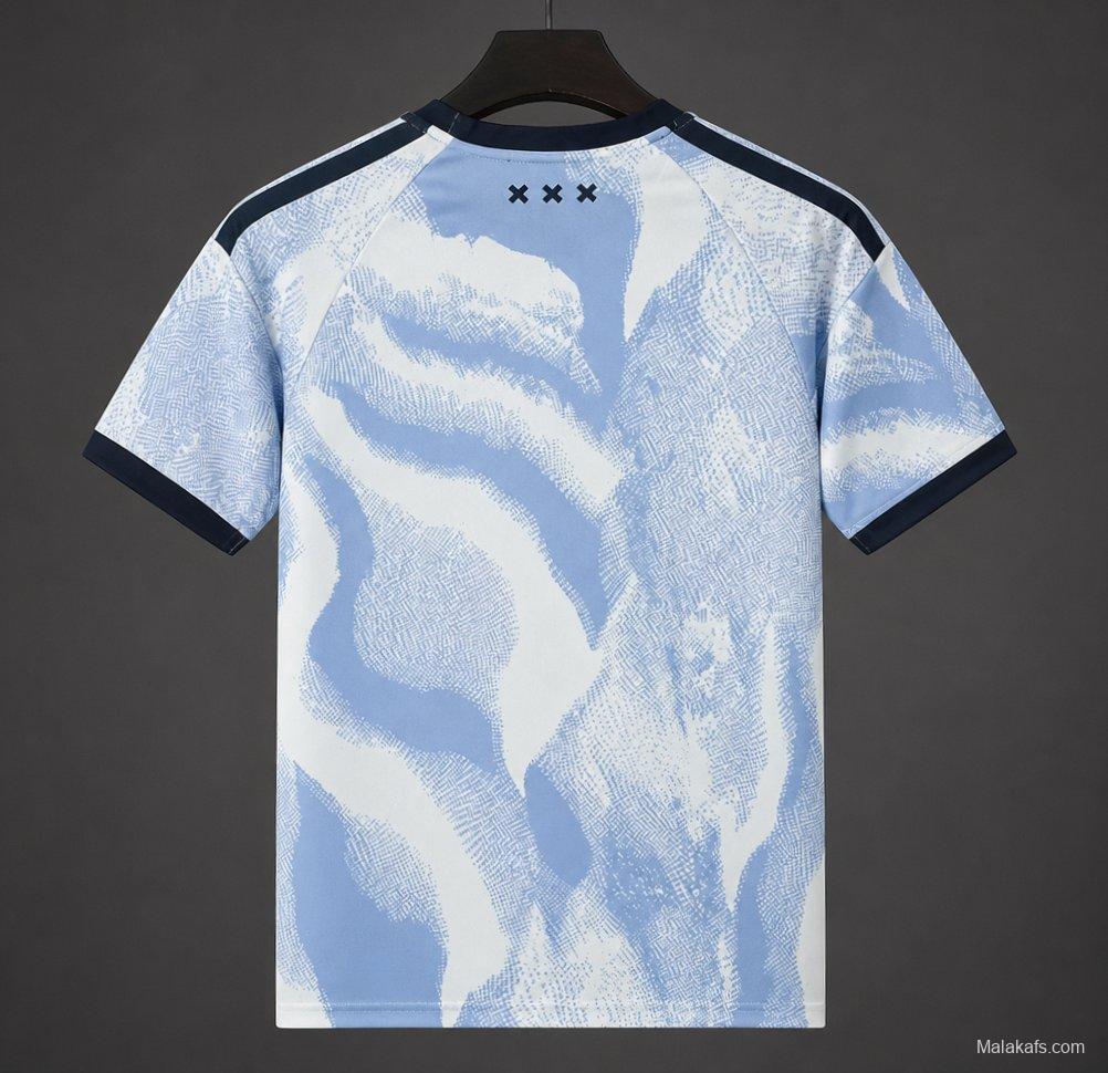 26/27 AJAX Third Light Blue Jersey