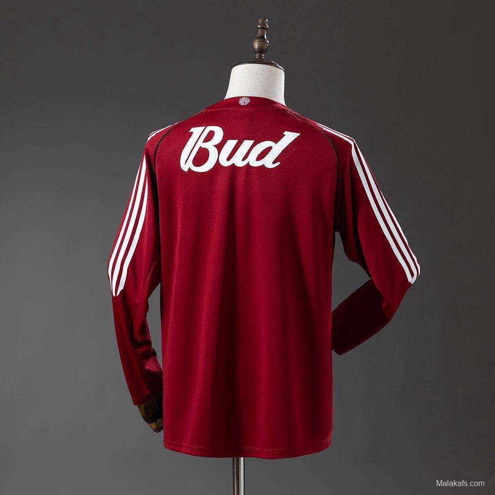 Retro 05/06 River Plate Away Long Sleeve Jersey