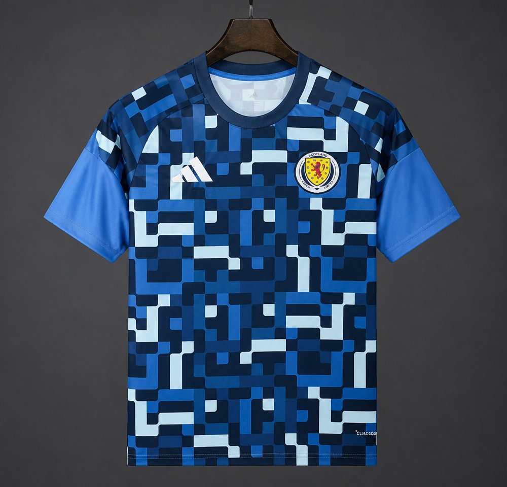 2026 Scotland Blue Pre-Match Jersey