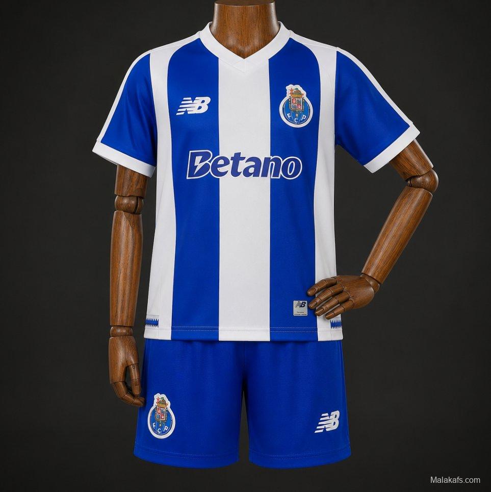 26/27 Kids Porto Home Jersey