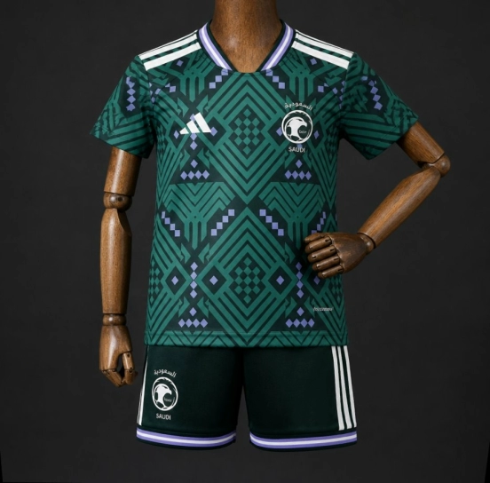 2026 Kids Saudi Arabia Home Jersey