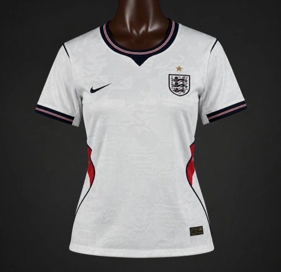 Player Version 2026 Women England Home Jersey
