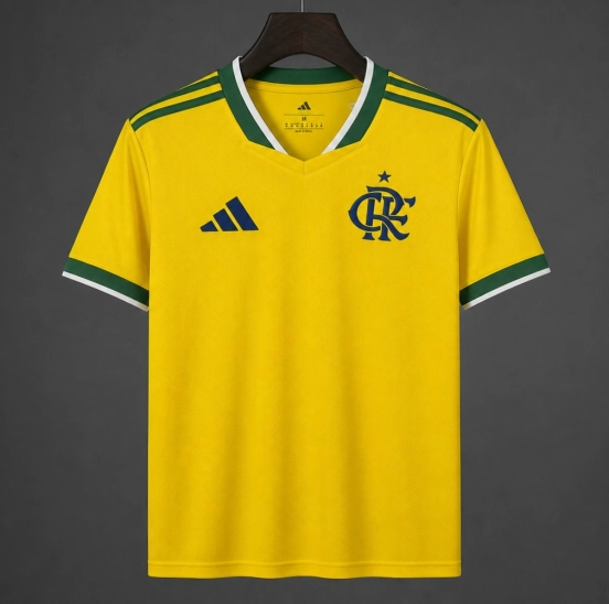 26/27 Brazil x Flamengo Yellow Special Jersey