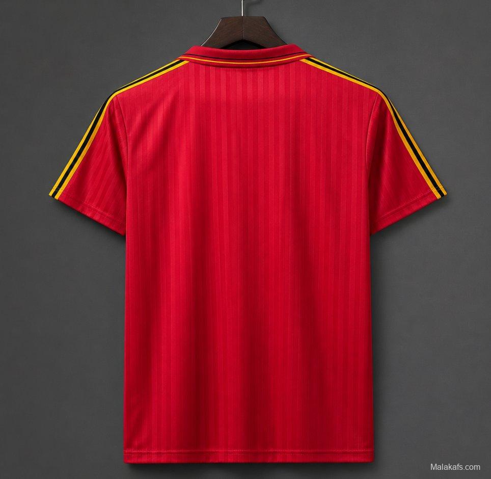 Retro 1990 Belgium Home Jersey
