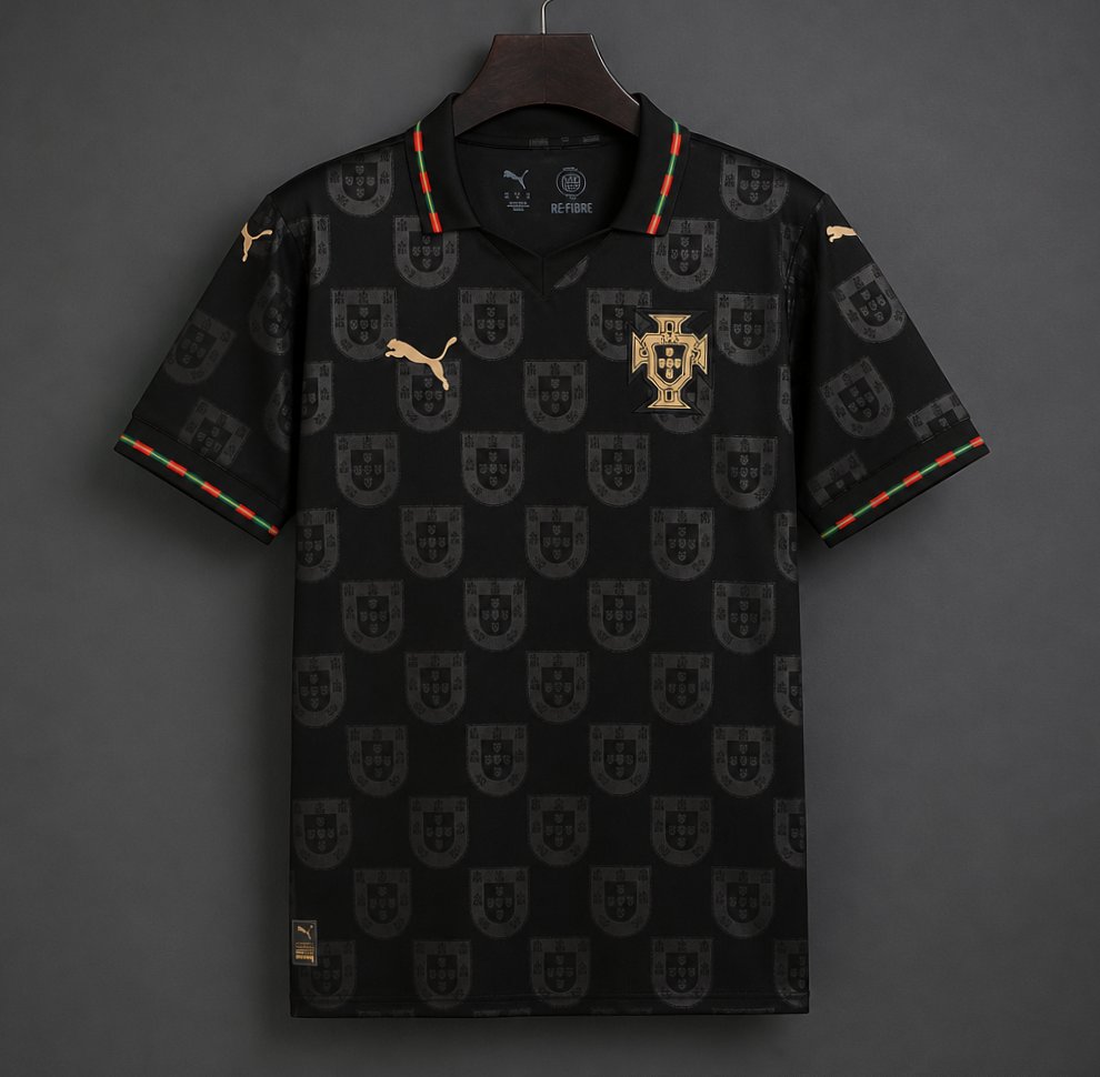 2026 Portugal Black Panther" Special Edition Jersey