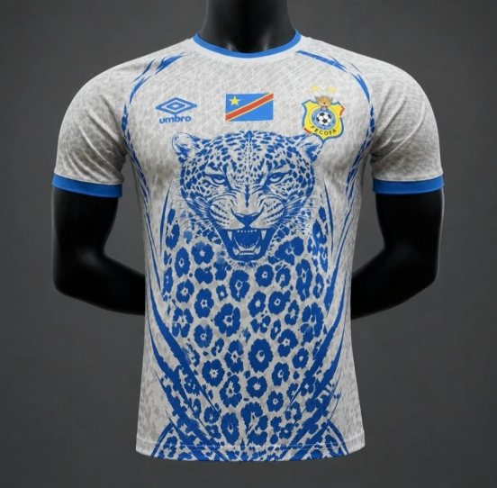Player Version 2026 Congo Away White Jersey