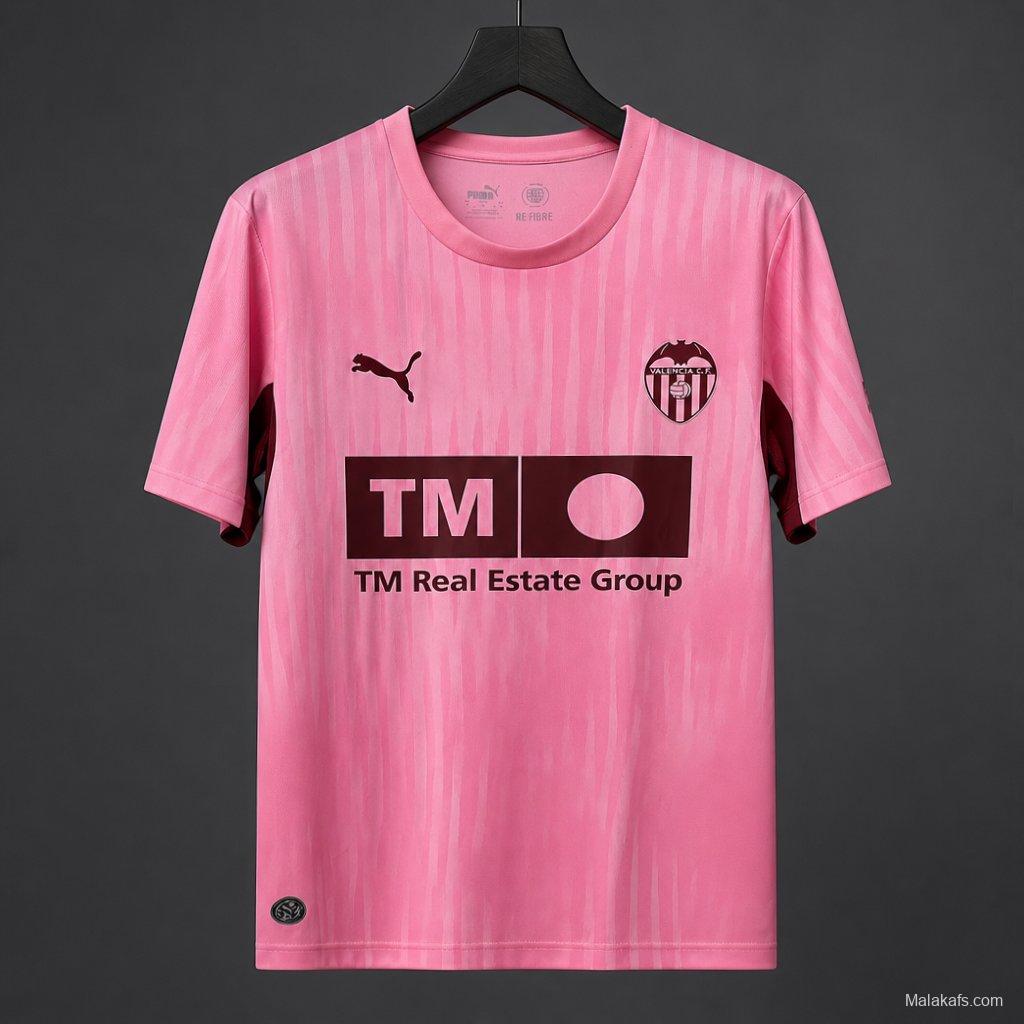 26/27 Valencia Third Pink Jersey