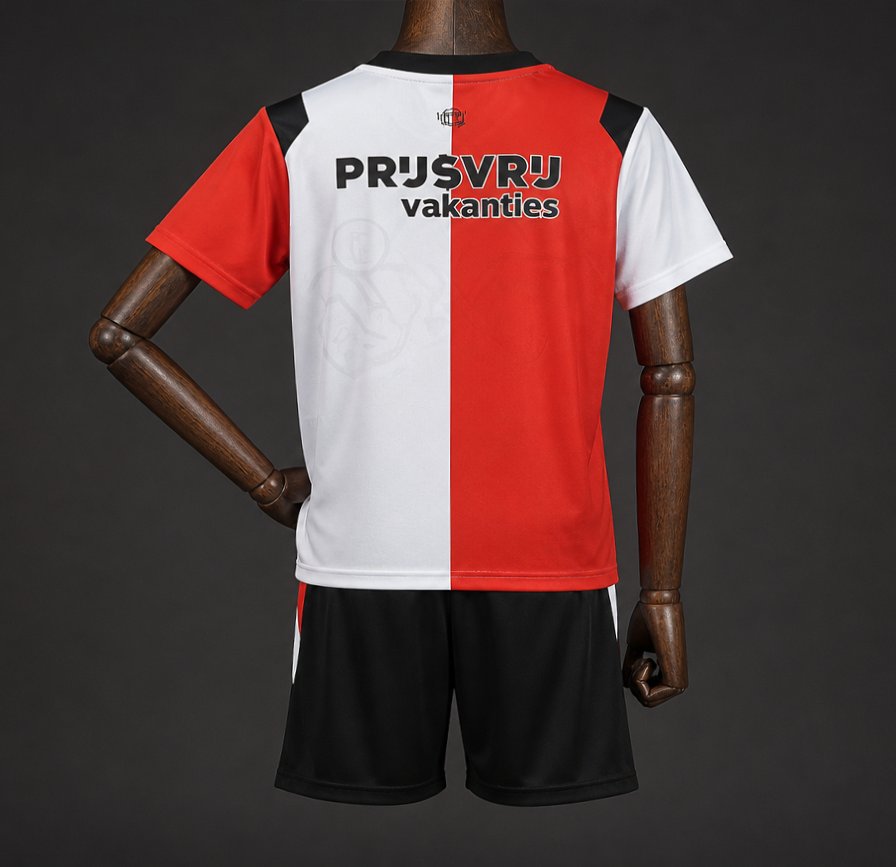 26/27 Kids Feyenoord Home Jersey