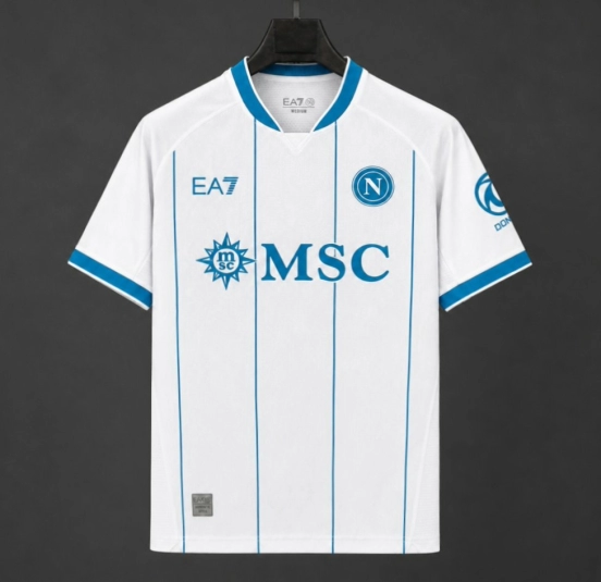 26/27 SSC Napoli Away White Jersey