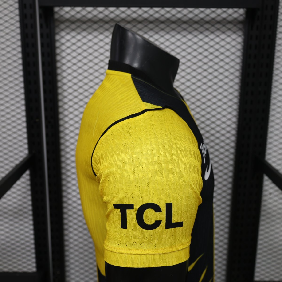 Player Version 26/27 Al-Ittihad Club Yellow & Black Stripes Home Jersey