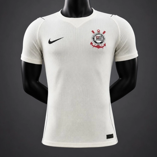 Player Version 26/27 SC Corinthians Home White Jersey