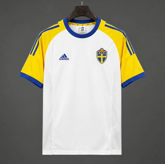 Retro 2002 Sweden Away Jersey