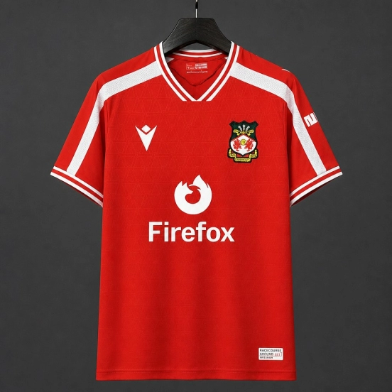 26/27 Wrexham Home Red Jersey