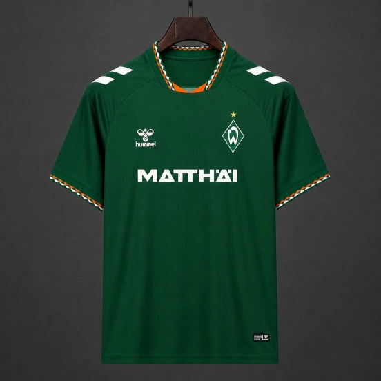 26/27 Werder Bremen Away Dark Green Jersey