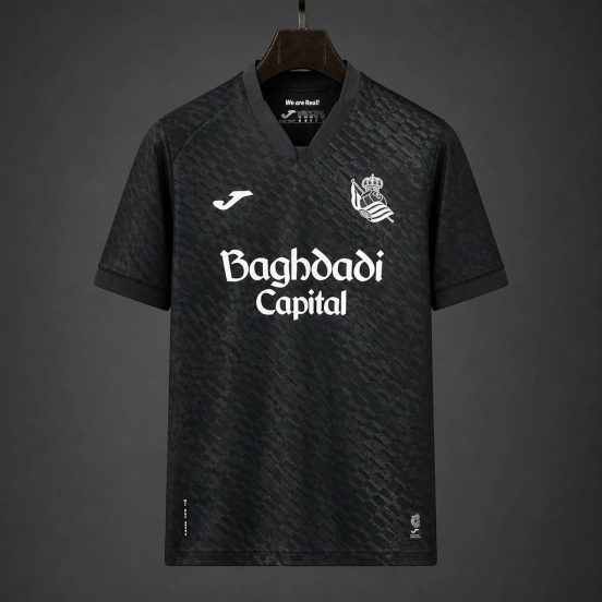 26/27 Real Sociedad Away Black Jersey